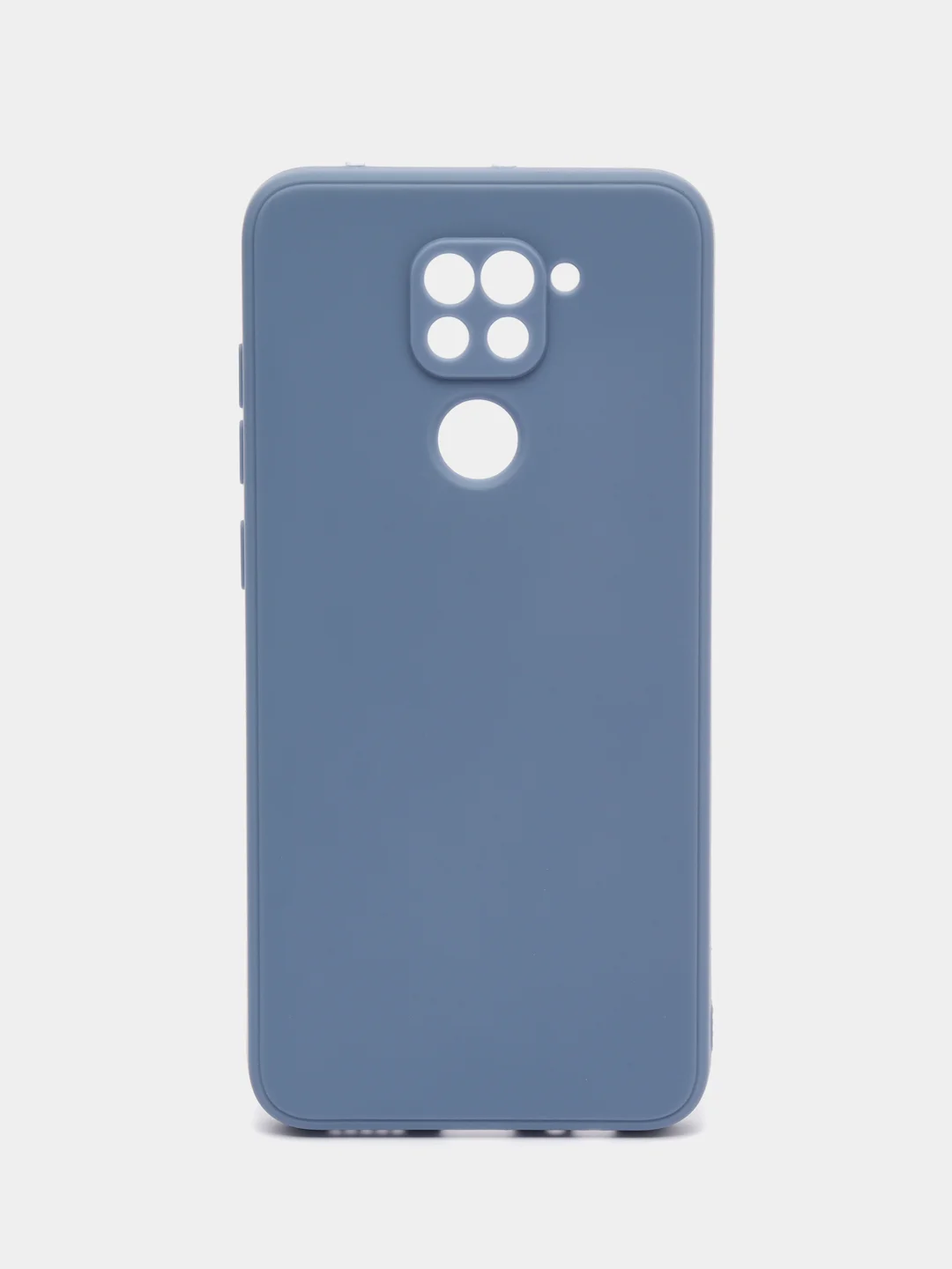 Небесно-голубой чехол для Xiaomi Redmi Note 9 (Сяоми Редми Нот 9 / Ноут 9), прозрачный