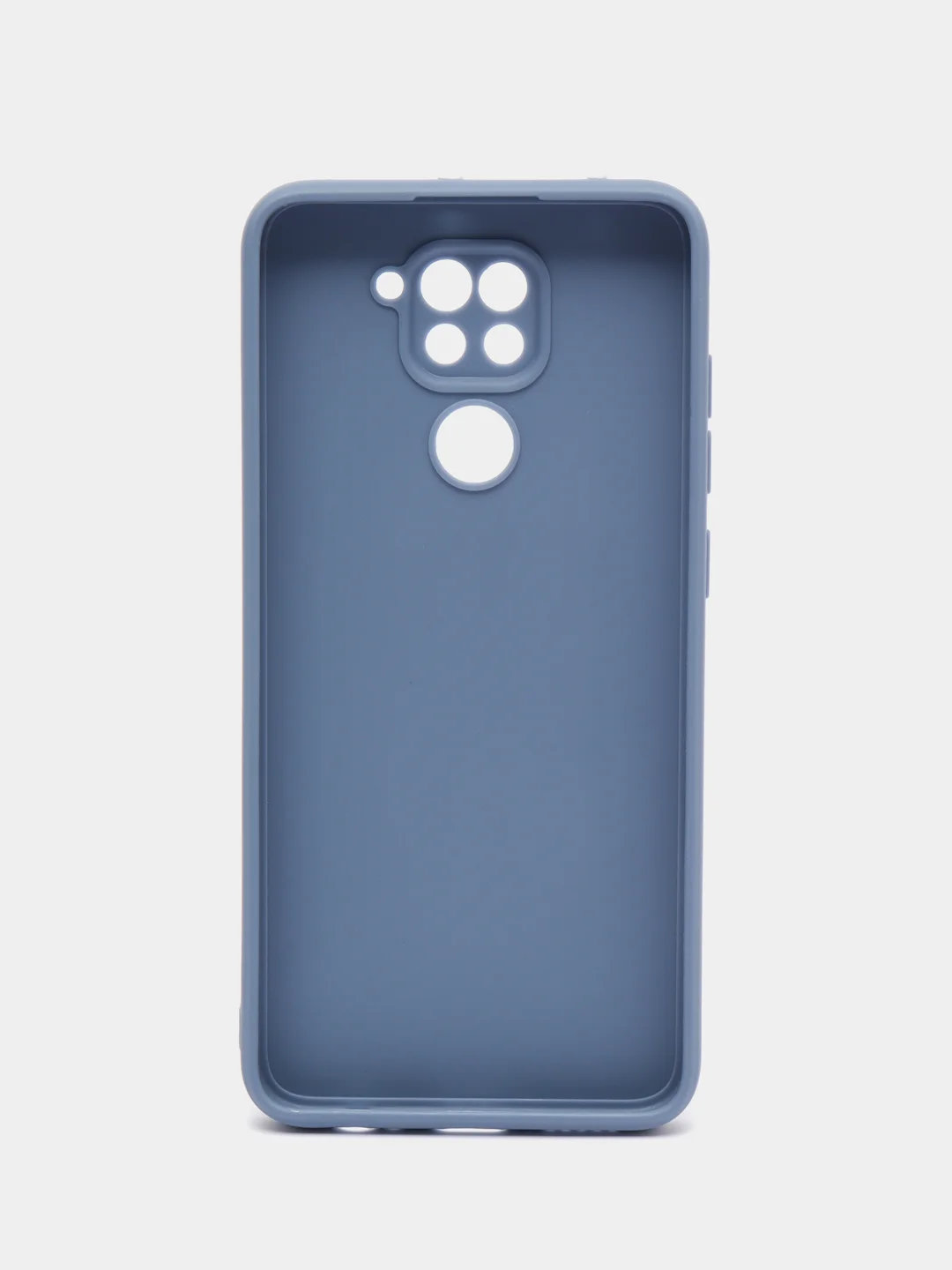 Небесно-голубой чехол для Xiaomi Redmi Note 9 (Сяоми Редми Нот 9 / Ноут 9), прозрачный