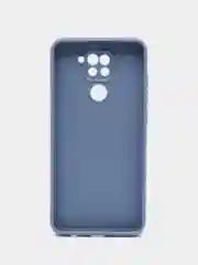Небесно-голубой чехол для Xiaomi Redmi Note 9 (Сяоми Редми Нот 9 / Ноут 9), прозрачный