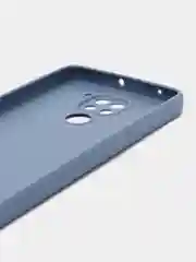 Небесно-голубой чехол для Xiaomi Redmi Note 9 (Сяоми Редми Нот 9 / Ноут 9), прозрачный