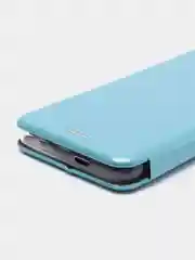 Голубой чехол книжка Tecno Pova 3