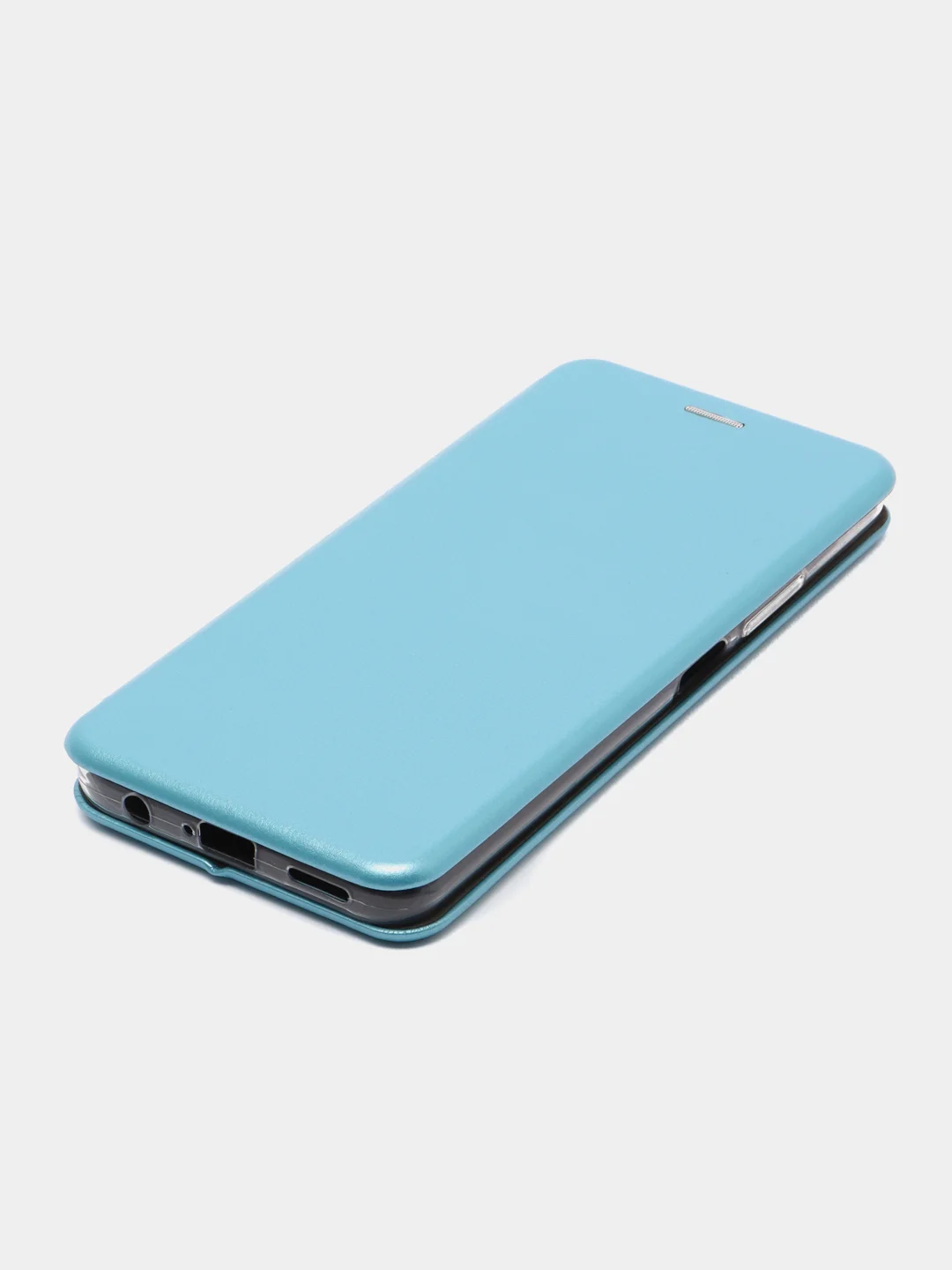 Голубой чехол книжка Tecno Pova 3