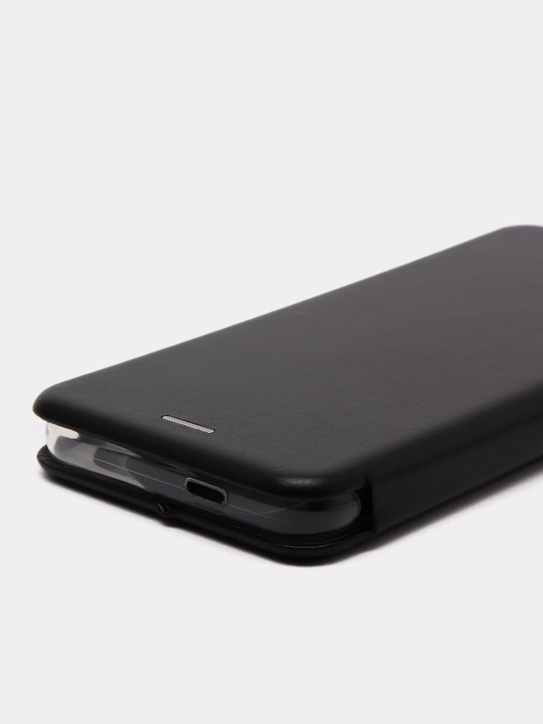 Черный чехол книжка Tecno Pova 3