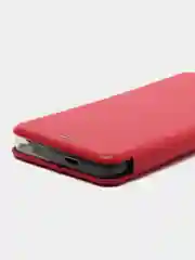 Красный чехол книжка Tecno Pova 3