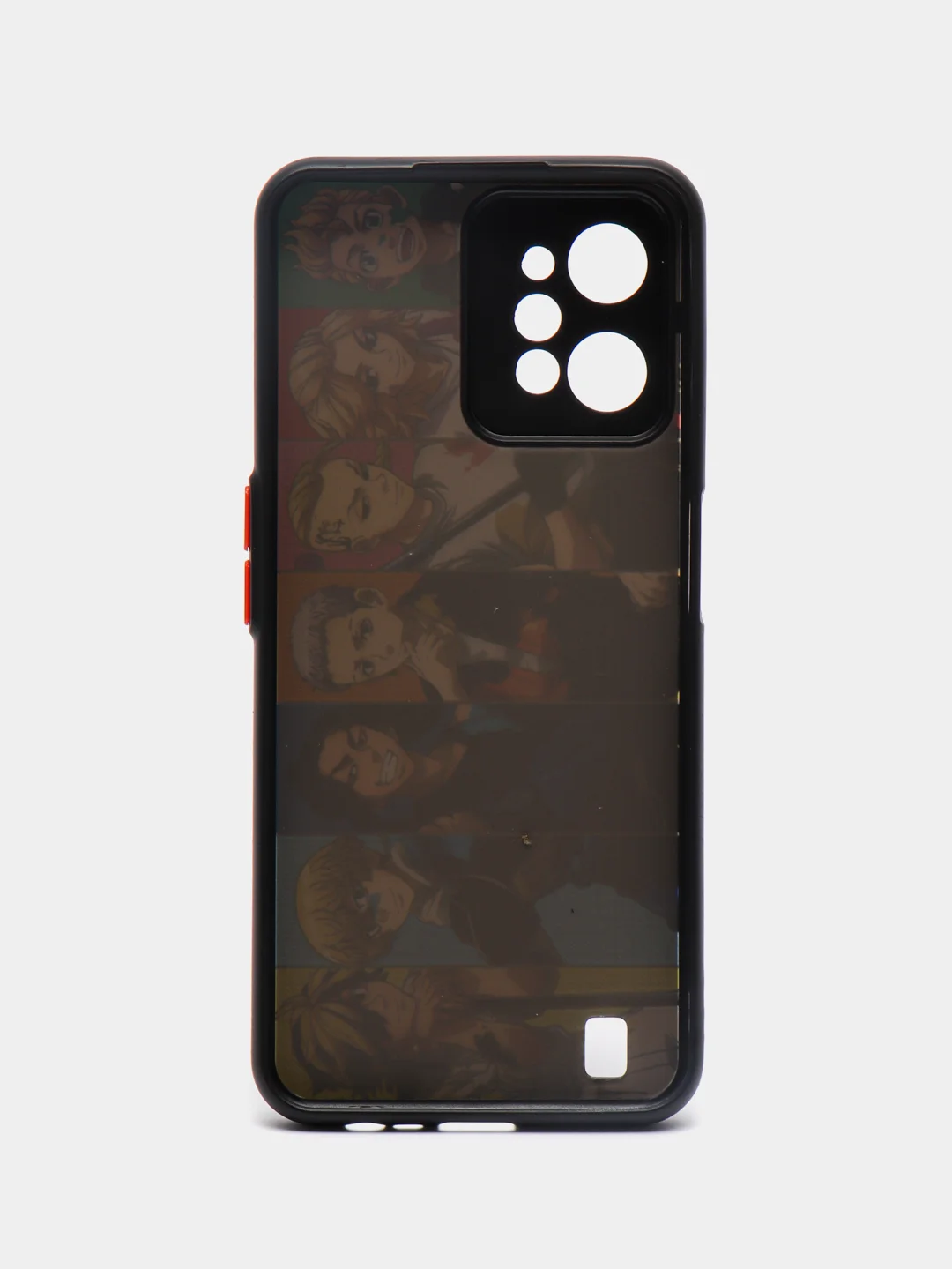 Лимонный чехол с рисунком на Realme C31 (Реалми С31)