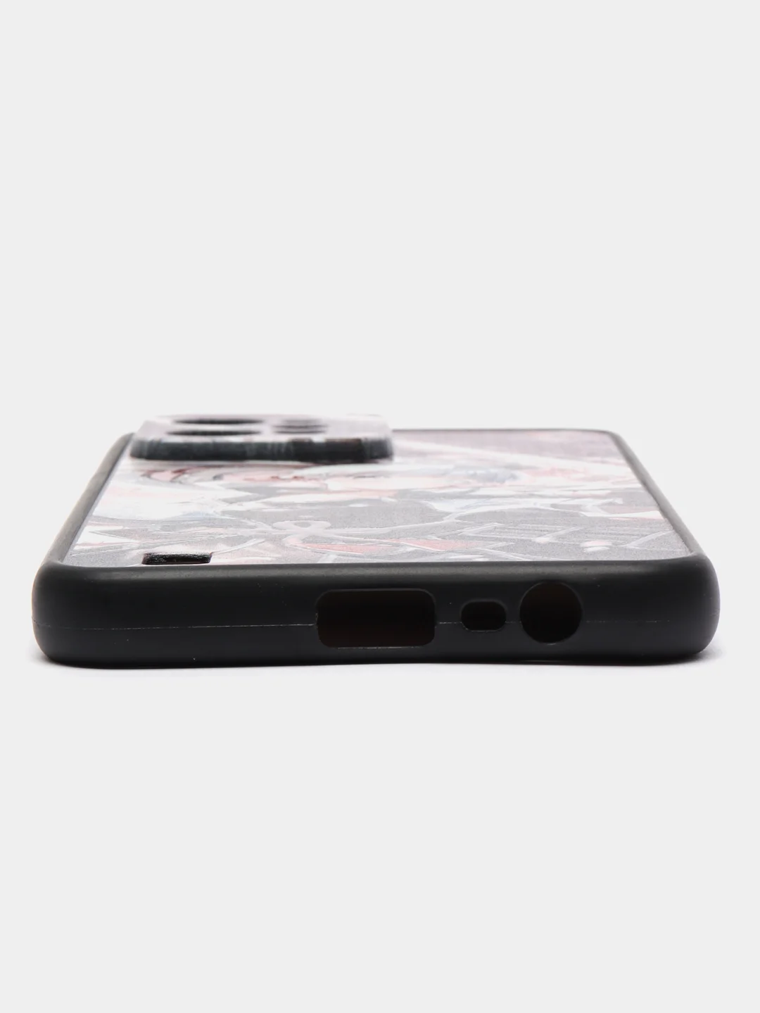 Багровый чехол с рисунком на Realme C31 (Реалми С31)