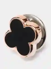 Серый меланж брошь