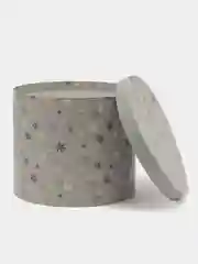 Бежевый новогодняя коробка