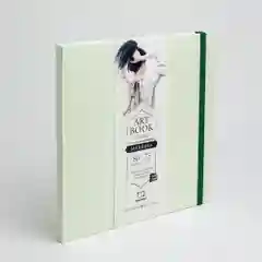 Скетчбук Малевичъ для маркеров "Fashion", мятный, 75 г/м, 20х20, 80л