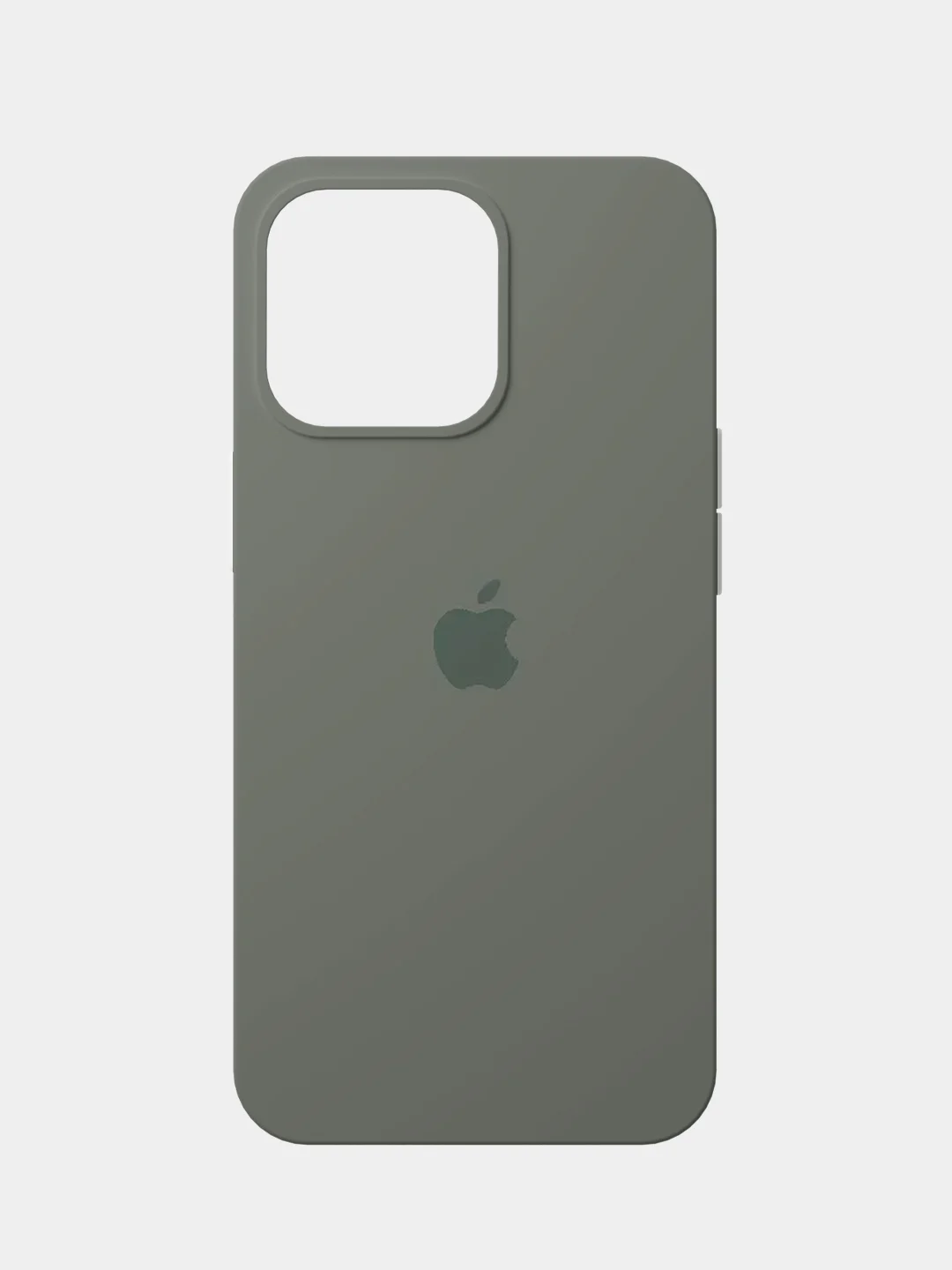 Серый меланж чехол Apple Silicone Case для iPhone 6+ 6s SE2020 7/8+ X XS XR Max 11 Pro 12 13