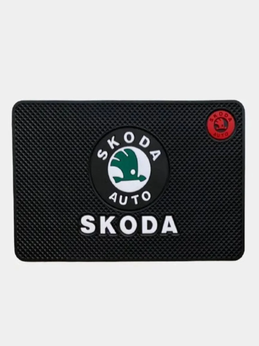 Противоскользящий коврик на панель с логотипом автомобиля (не липкий) Citroen, Mazda, Ford