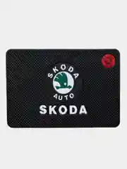 Противоскользящий коврик на панель с логотипом автомобиля (не липкий) Citroen, Mazda, Ford