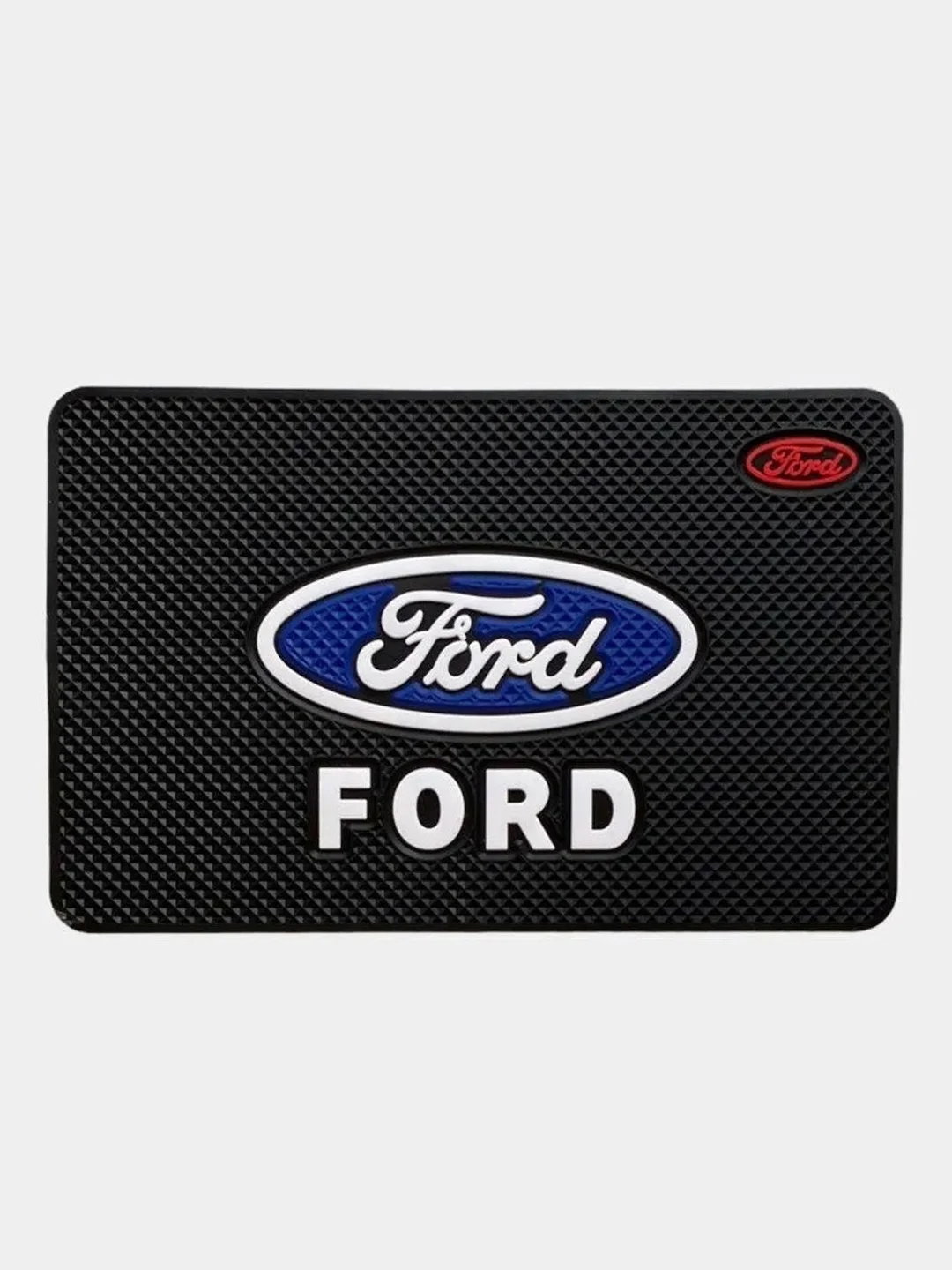 Противоскользящий коврик на панель с логотипом автомобиля (не липкий) Citroen, Mazda, Ford
