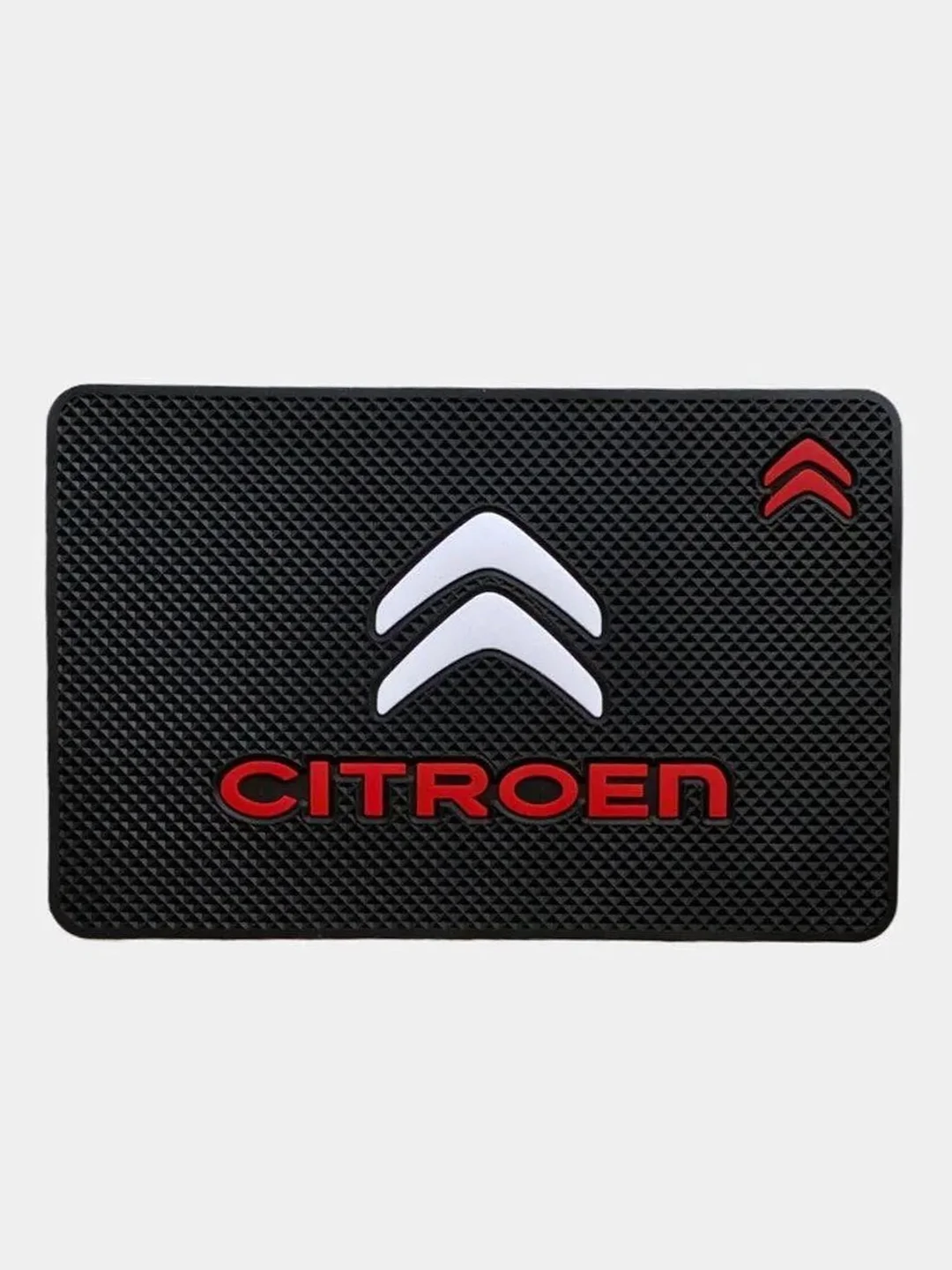 Противоскользящий коврик на панель с логотипом автомобиля (не липкий) Citroen, Mazda, Ford