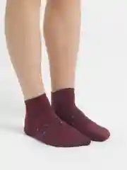 Бордовый носки женские