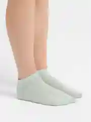 Мятный носки женские, короткие, хлопковые