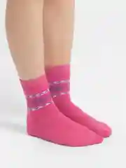 Розовый носки женские