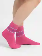 Розовый носки женские