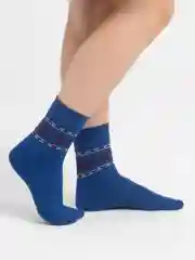 Синий носки женские