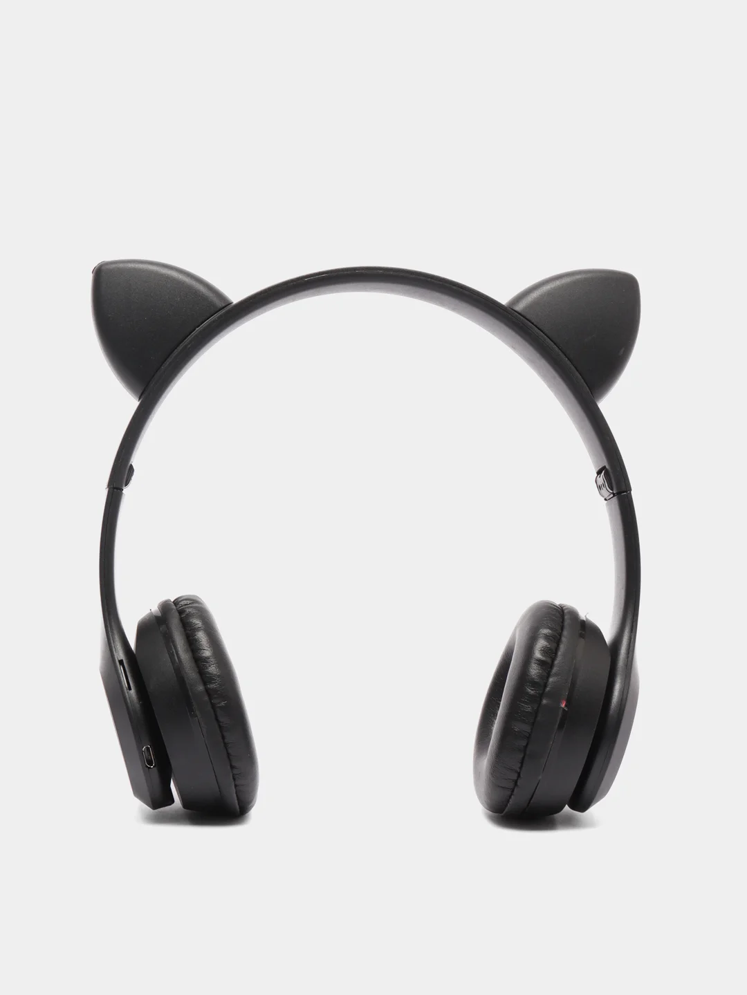 Черный беспроводные наушники с LED-ушками Cat Ear P47m Наушники беспроводные