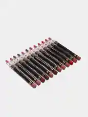 Карандаш для губ, матовый, с точилкой, 12 оттенков