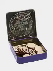 Игра настольная "Гадание по славянским рунам" (жестяная коробочка)