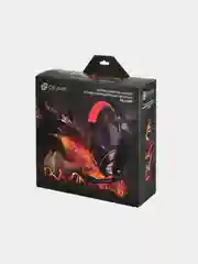 Черный наушники игровые с микрофоном Oklick HS-L390G DRAGON