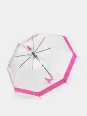 Розовый детский зонт