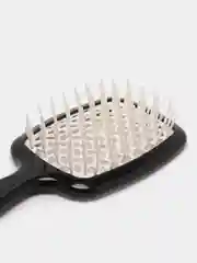 Серый расческа щетка для волос массажная продувная
