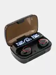 Наушники беспроводные M10 tws bluetooth с Power bank. Повербанк