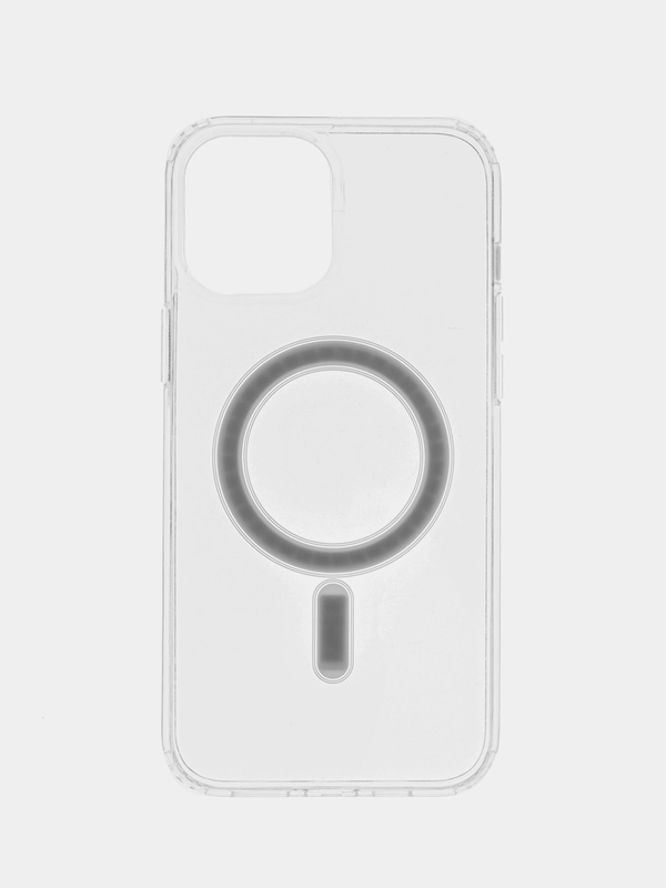 Чехол силиконовый прозрачный MagSafe для iPhone 12, 13, Pro, Pro Max