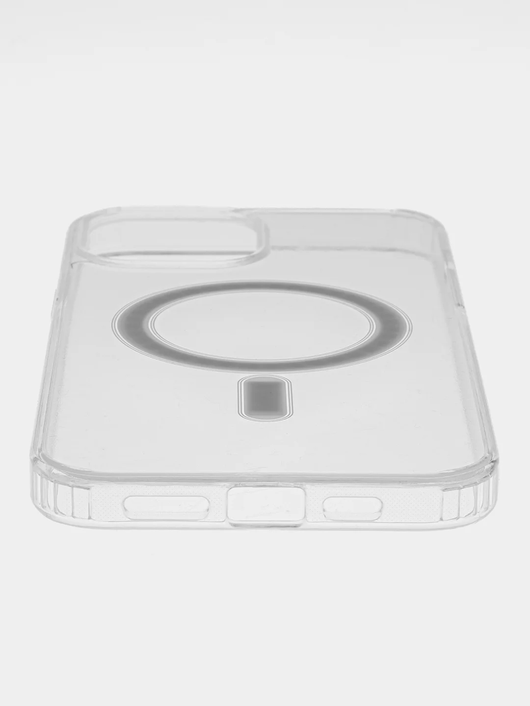 Чехол силиконовый прозрачный MagSafe для iPhone 12, 13, Pro, Pro Max