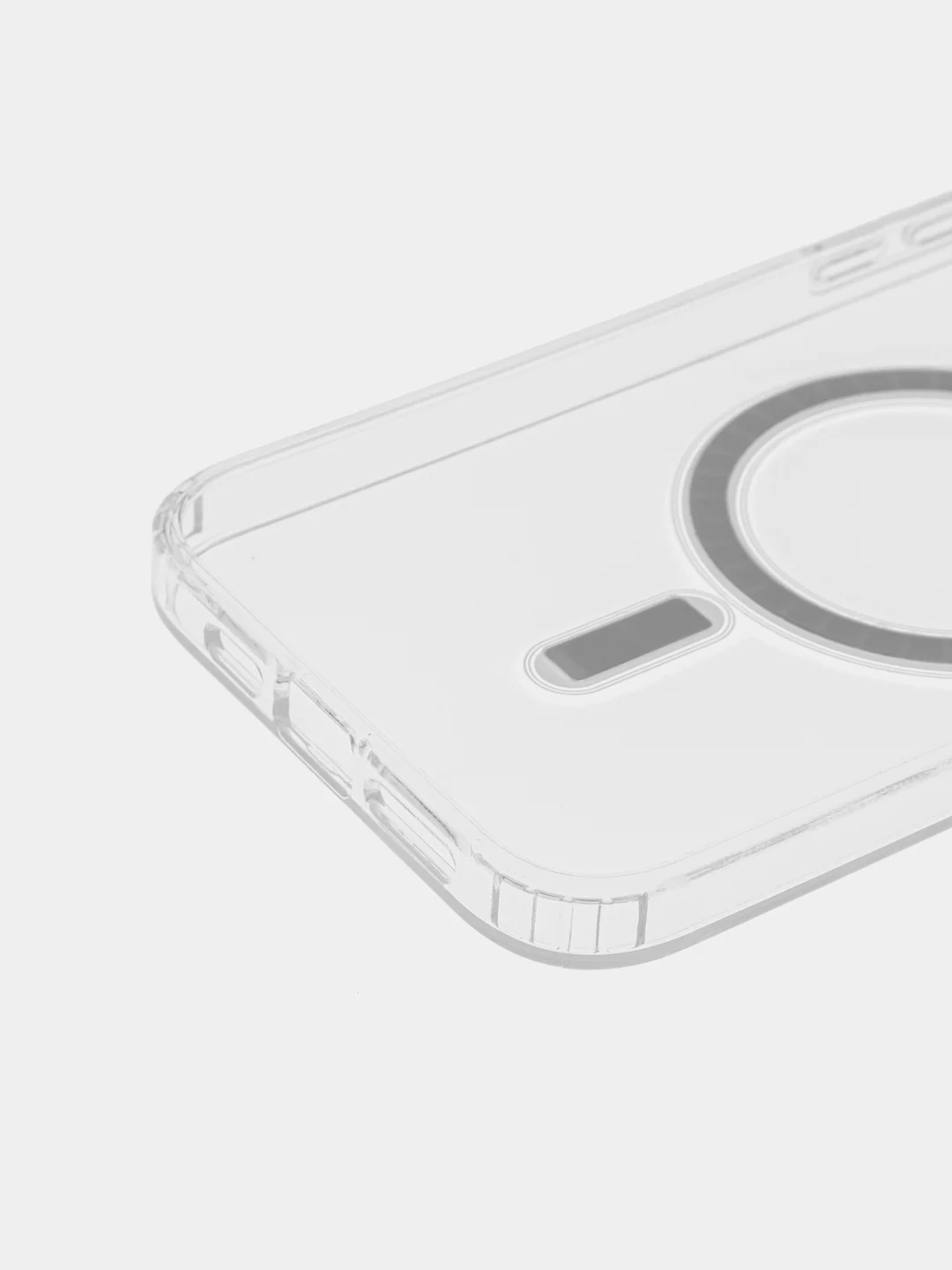 Чехол силиконовый прозрачный MagSafe для iPhone 12, 13, Pro, Pro Max
