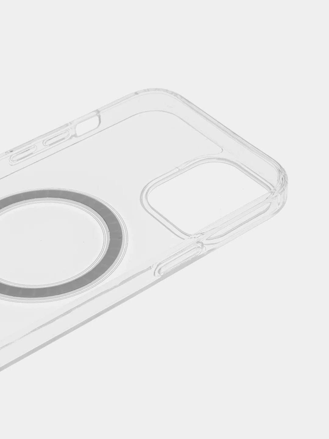 Чехол силиконовый прозрачный MagSafe для iPhone 12, 13, Pro, Pro Max