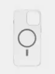 Чехол силиконовый прозрачный MagSafe для iPhone 12, 13, Pro, Pro Max