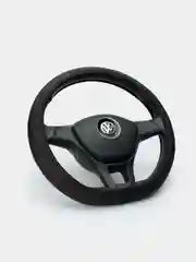 Красный чехол на руль D-образный для Volkswagen, Skoda
