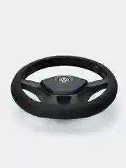 Красный чехол на руль D-образный для Volkswagen, Skoda