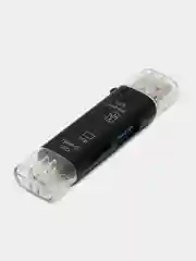 Картридер 5 в 1, Type-C, microUSB, TF Card, USB