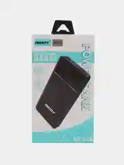 Черный внешний аккумулятор Power bank