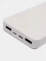Белый внешний аккумулятор Power bank