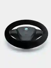 Черный чехол на руль утепленный, зимний
