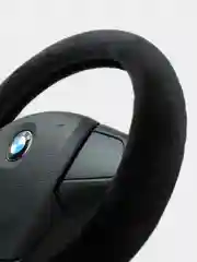 Черный чехол на руль утепленный, зимний