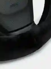 Черный чехол на руль утепленный, зимний