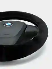 Черный чехол на руль утепленный, зимний