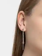 Серьги женские с подвеской, серьги - гвоздики, длинные