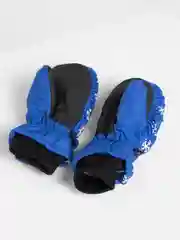 Синий варежки зимние, непромокаемые, для девочки
