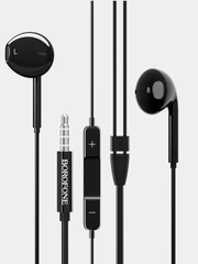 Проводные наушники Borofone BM30, с микрофоном, 1,2 м