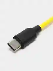 Желтый мягкий Силиконовый USB кабель провод зарядник шнур Micro, Type-C, iPhone Lightning Android