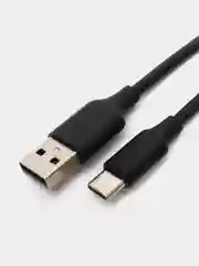 Черный мягкий Силиконовый USB кабель провод зарядник шнур Micro, Type-C, iPhone Lightning Android