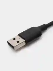 Черный мягкий Силиконовый USB кабель провод зарядник шнур Micro, Type-C, iPhone Lightning Android